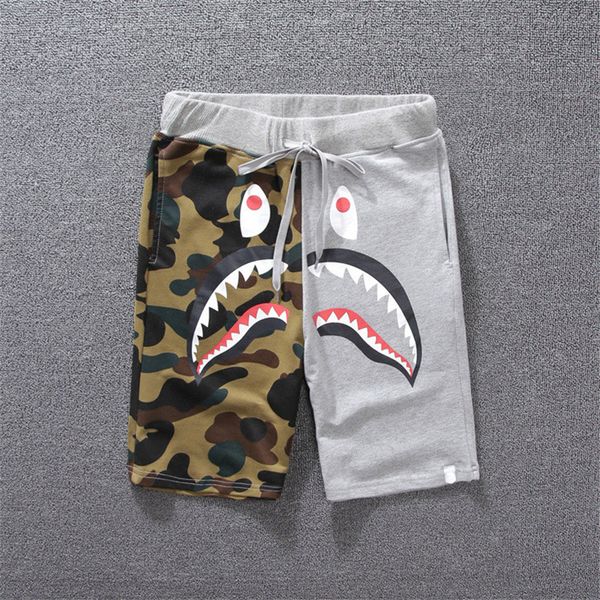 

fashion designer shorts summer mens shorts luxury short skateboard shorts cotton blend size m-2xl knee length closure type drawstring, White;black