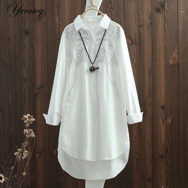 

stand collar long sleeve women fashion item, White