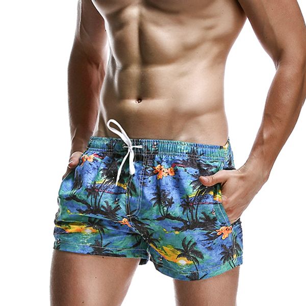 

casual summer board shorts men swim short for man beach sea swimwear swimming trunks male bermudas boardshorts seobean gym clothing, White;black