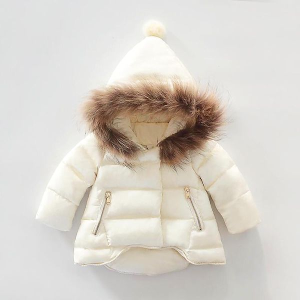 

73-100cm height baby girls winter coat princess thickening jacket, Blue;gray