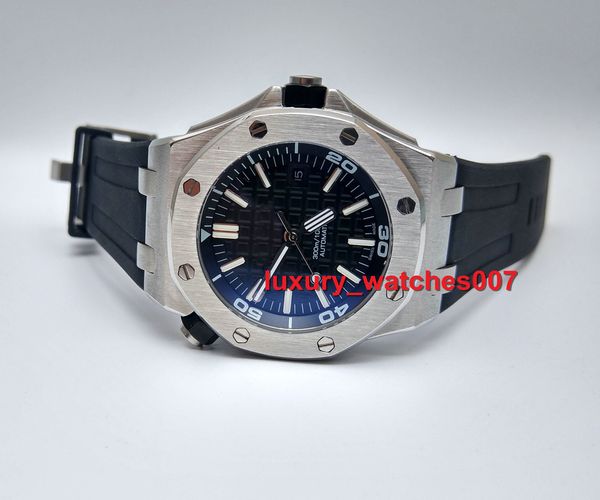 

Высокое Качество Мужские Часы Роскошные Royal Oak Offshore Черный Циферблат Из Нержавеющ
