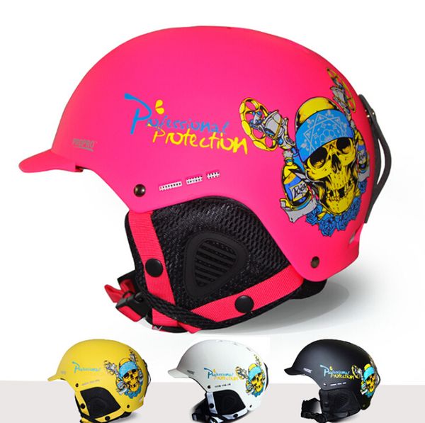 

ski helmet men and women outdoor sports protective gear equipment skating single and double board snow helmet protective cap