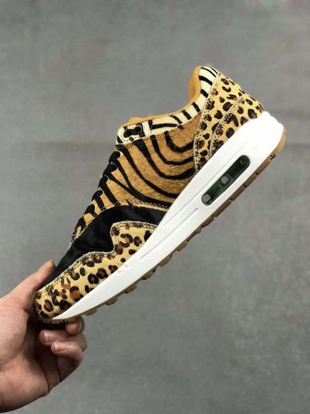 

2018 1 atmos dlx animal pack 2.0 running shoes men women wheat bison classic green sport red leopard sneakers