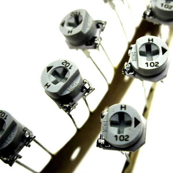 

japan hdk adjustable potentiometer 102k 1k horizontal