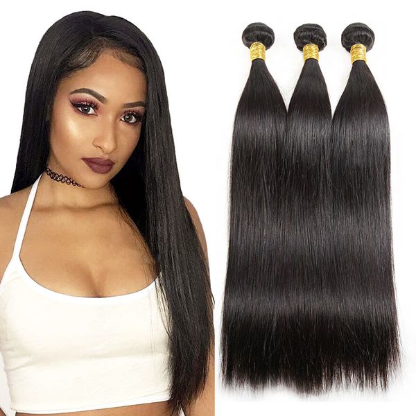 Straight Human Hair Weave Cheap Brazilian Human Hair Bundles