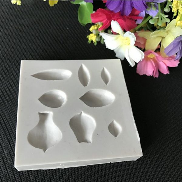 

succulent plants fondant cake molds chocolate mould for kitchen baking sugarcraft decoration tool diy baking tools qb972044