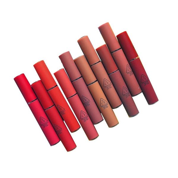 Nuovi 10 colori 3CE Lip Gloss Matte Lipstick Stick per labbra nude impermeabili a lunga durata più caldi dropshipping