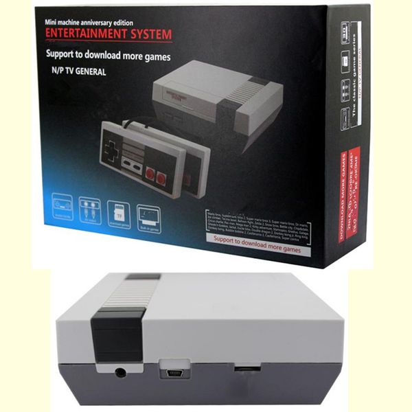 Mini TV Jogo Console Video Hatheld Nostalgic Host Can Store 30 Nes Jogos Consoles Suporte TF Card Baixar jogo com caixas de varejo