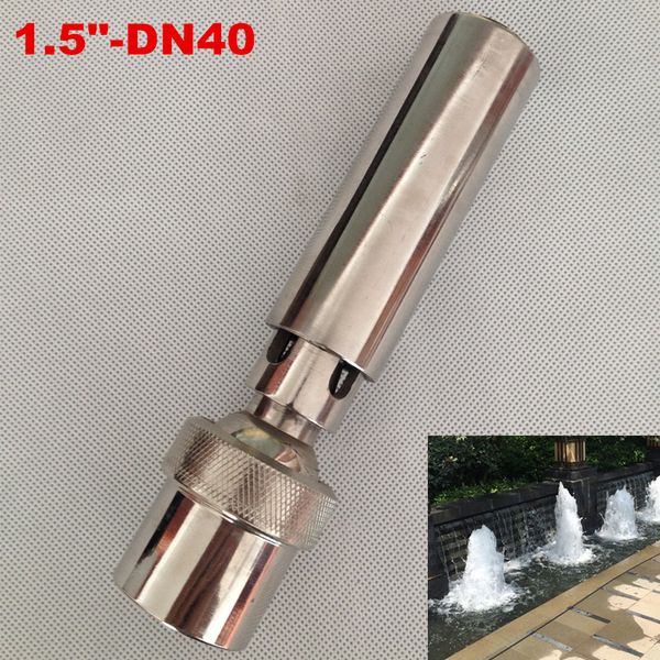 

brand new stainless steel 1.5" dn40 air-added bubbling fountain nozzle spray