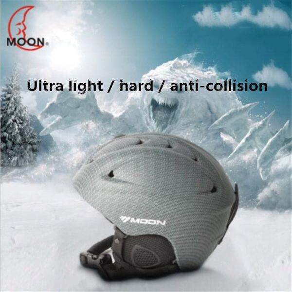 

moon cycling ski helmet ultralight integrally-molded pc+pes professional snowboard skateboard helmet