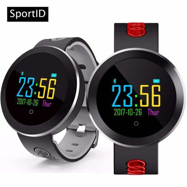 

fitness tracker women smart watch men q8 pro smartwatch waterproof bracelet heart rate monitor sport wristband for android ios, Slivery;brown