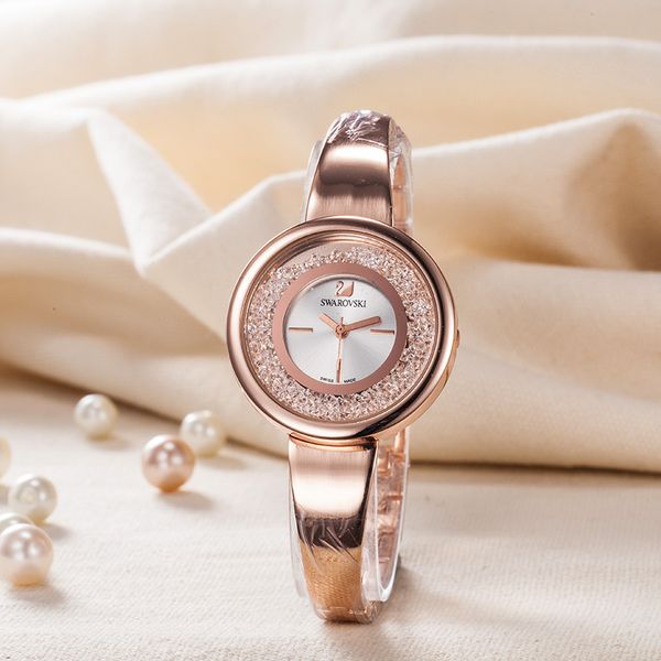 

Высокое качество Алмаз часы роскошные Swarovski камень часы литья браслет группа женские часы для женщин big bang смотреть