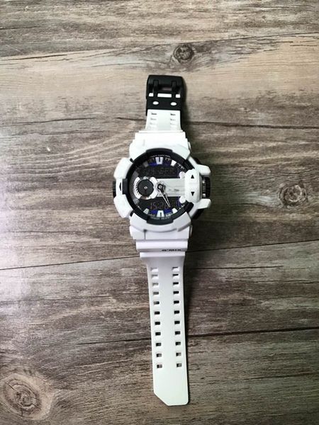 

2019 fa hion trending elling de igner watche g tyle hock men watch all pointer work auto light date calendar clock with box