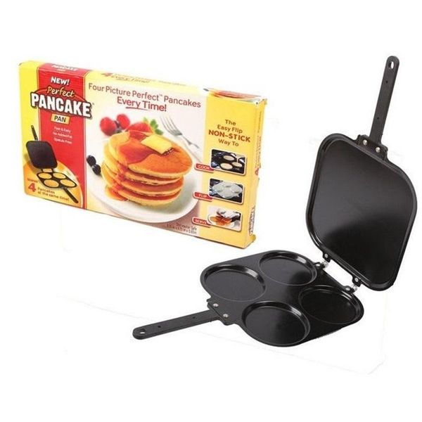 

Metal iron perfect pancake maker omelette flip jack egg crepe mold for home turdy kitchen tool practical 25hf bb