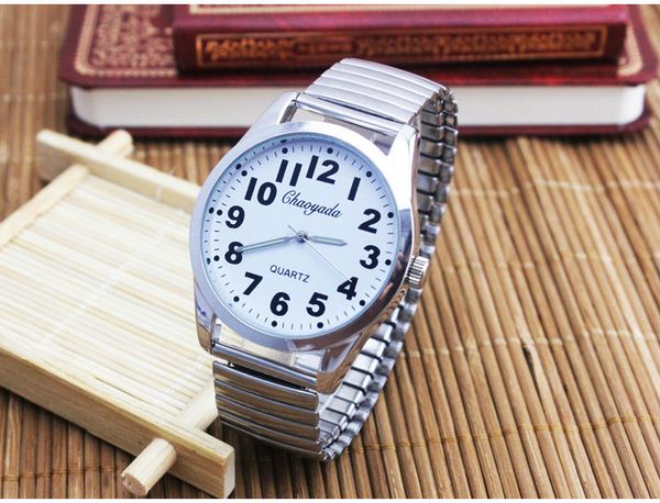 

Мода высокого качества часы Оригинальные Эластичные Полный стали браслет кварце