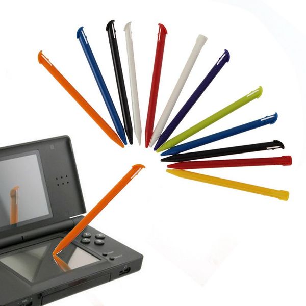 Plumas táctiles de pantalla Stylus de reemplazo colorido para NUEVO 3DS LL XL NUEVO 3DSLL 3DSXL Juego de bolígrafo de plástico DHL FEDEX EMS ENVÍO GRATIS