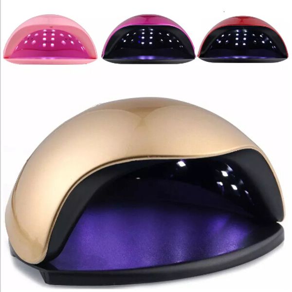 Secadores de unhas 48W Lâmpada UV polonês máquina de secador de manicure LED Secagem de luz para ferramentas de arte de cura de gel