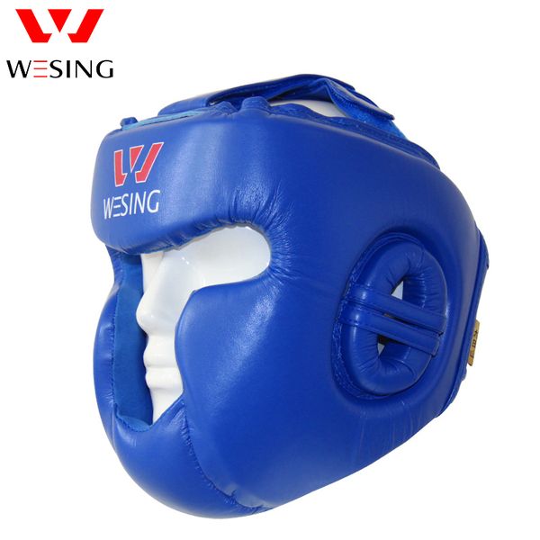 

wesing pro style boxing fighting kickboxing head protector muay thai martial art head guard protective head gears sport helmets