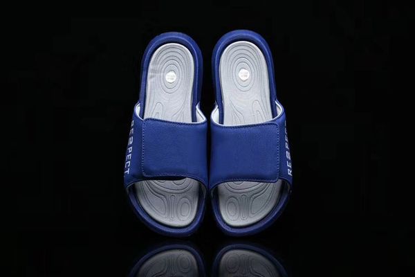 

6 re2pect slippers sandals hydro slides blue ah6733-402 men basketball shoes casual shoes outdoor sneakers size 7-13, White;red