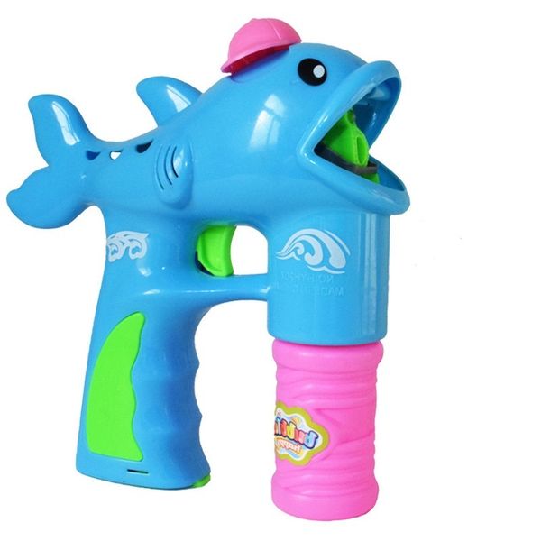 

dolphin electric bubble gun automatic bubble machine light music toy