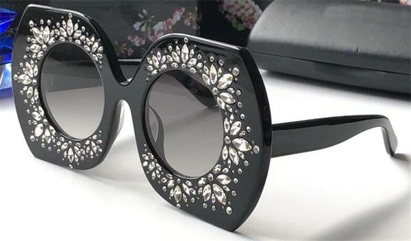 

New ale de igner ungla e charming cat eye large frame cut diamond mall diamond woman fa hionable tyle 4315