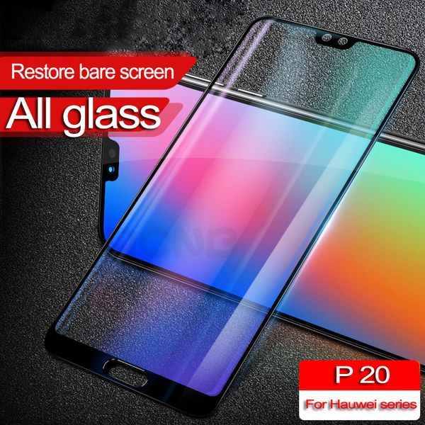

Полное Покрытие Закаленное Стекло Для Huawei Р10 Р20 Плюс Lite Экран Протектор Пленка Дл