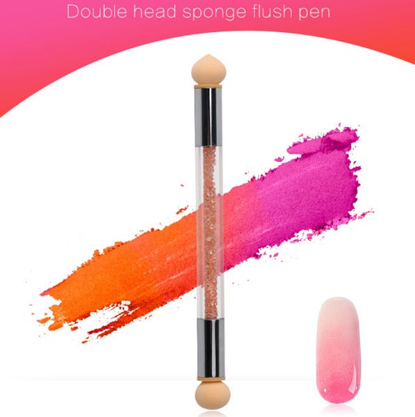

new arrival blooming pen graduated color pen double-headed pen 6 head to wash leather and beautiful ing