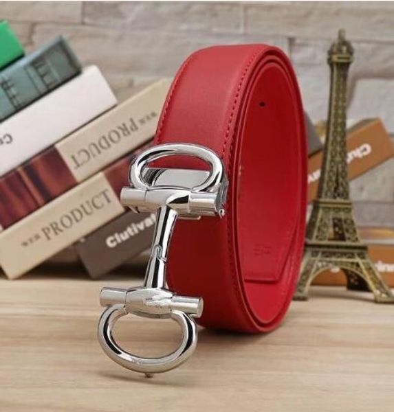 

famous men and women fashion designer brand belt leather belt black gold buckle silver clasp ing, Black;brown