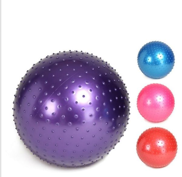 65 cm Egzersiz Topu Anti-Patlama Yoga Topu Pilates Yoga Istikrar Eğitim ve Fiziksel Terapi için Denge Topu Fitness noktası masaj Topları