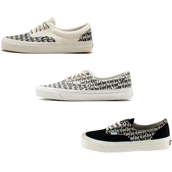 

New Wans Fear Of God x Men Women Casual Shoes PacSun Era 97 95 Reissue Canvas Vetements VisVim Skateboarding FOG sports sneakers 36-44