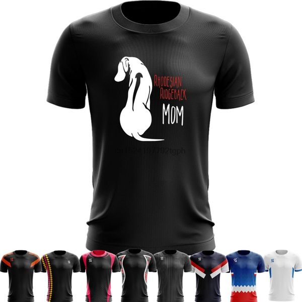 

sport quick dry running shirts basketball training t shirt funny men women tshirt rhodesian ridgeback mom mens by canvas 5xl 6xl, Black;blue