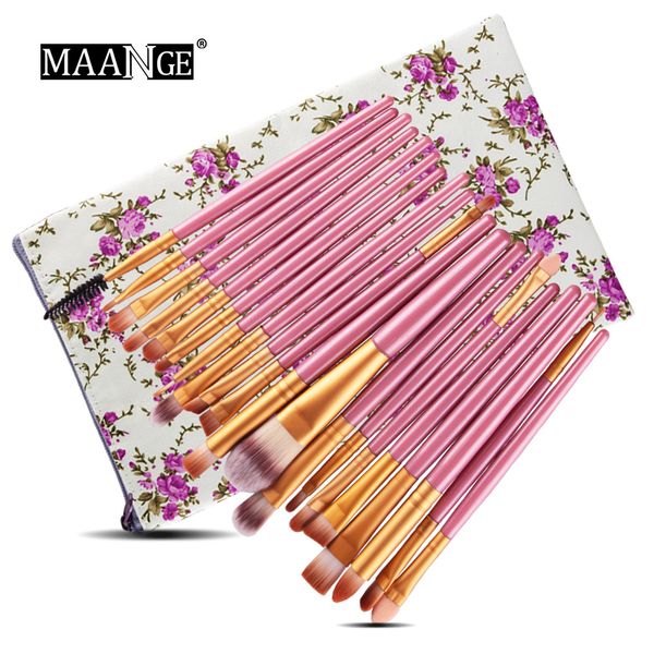 

фабрика прямой ма анж 20 макияж кисти наборы с кисти мешок макияж инструменты красоты макияж тени для век кисти