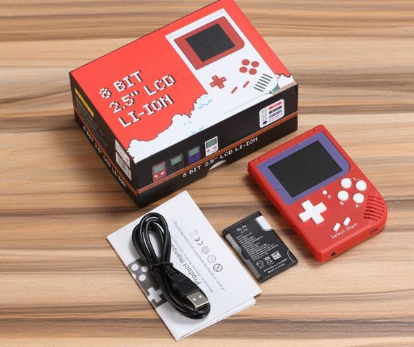 

Coolbaby mini handheld game con ole r 6 portable retro mini game con ole color lcd 2 5 inch creen player for fc game