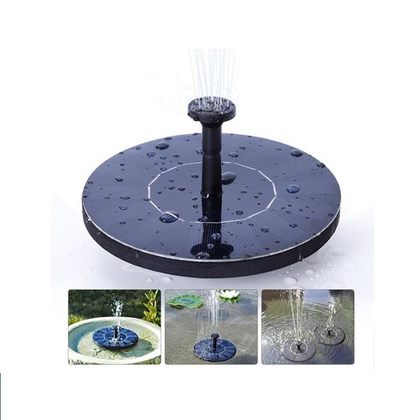 Nuovo kit pannello di alimentazione pompa acqua solare Fontana Piscina Stagno da giardino Display per irrigazione sommergibile con inglese