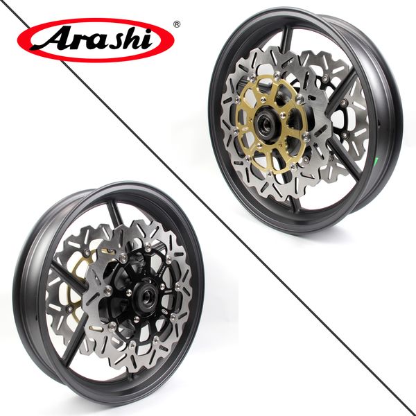 Arashi для Kawasaki Z800 2013 2014 2015 переднее колесо RIM тормозные дисковые дисковые роторные мотоцикла замена аксессуаров Z 800 13 14 15