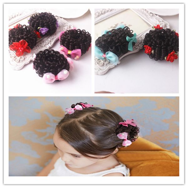 One Pair Kids Synthetic Hair Extensions Girls Dance Braided