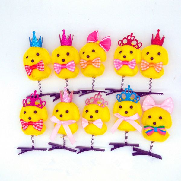 2018 Hottest Children Cute Hair Barrettes Animal Barrettes For