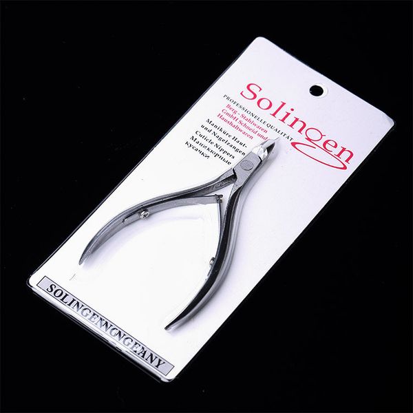 

professional nail art stainless steel cuticle nipper clipper manicure trimmer plier edge cutter tool