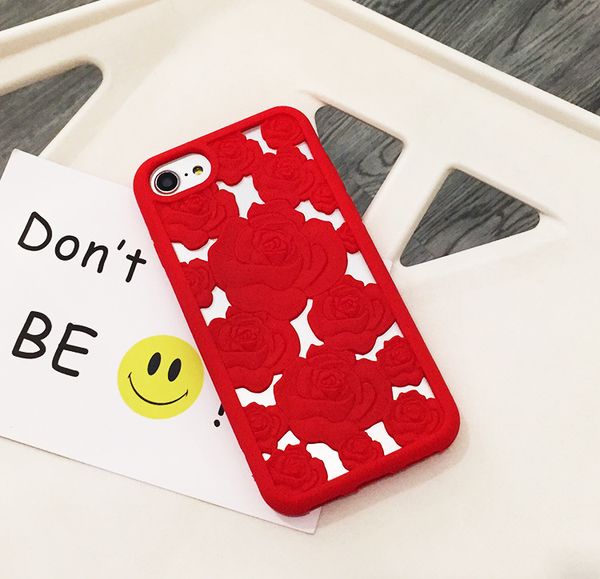 

factory sell for oppo r11p hollow out case rose flower silicone mobile dissipate heat case chinoiserie style for iphone x hollow out case