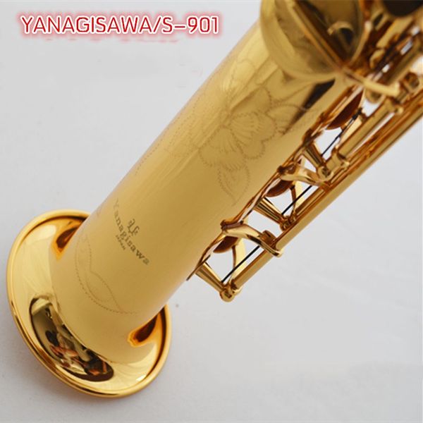 

new yanagisawa s-991 soprano saxophone b flat gold lacquer professionally musical instruments saxophone yanagisawa sax