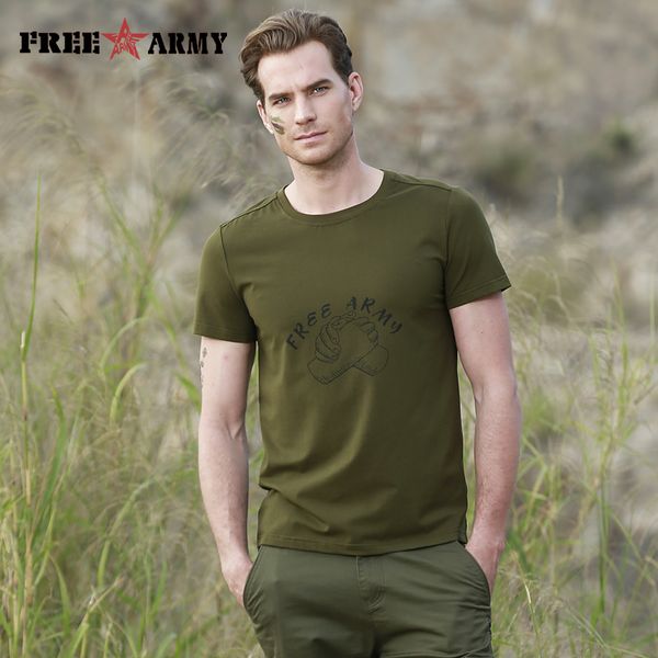

army summer t shirt men short sleeve cartoon print navy green tees plus size men casual o neck green design t shirts, White;black