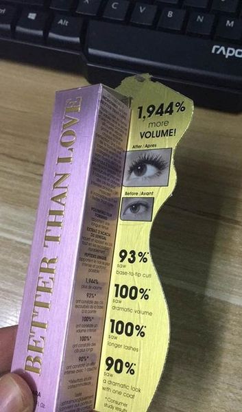 

new arriavalhigh-quality better than love mascara makeup lash mascara black waterproof 8ml limited edition dhl ing
