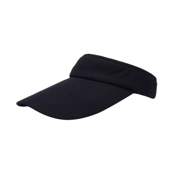 

visor sun hat sport cap adjustable tennis beach hats for women men 7 colors tennis hat, Black;white