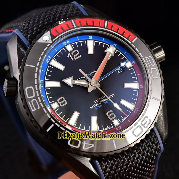 

new planet ocean 600m gmt 215.92.46.22.01.004 япония miyota автоматические мужские часы с черным циферблатом pvd черная керамическая рамка г, Slivery;brown