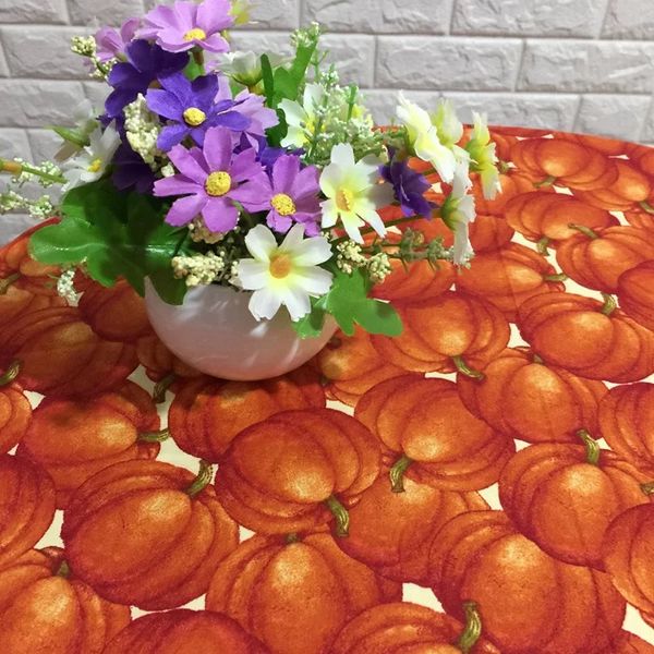 

100x110cm/39"x43" halloween pumpkin cotton plain fabric, Black;white