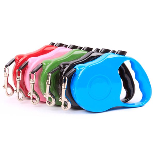 

3m 5m automatic retractable pet dog cat puppy traction rope walking lead leash