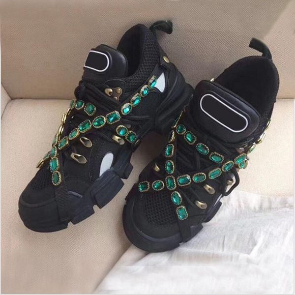 

New Designer sneaker Flashtrek sneaker with removable women men trainer Mountain Climbing Shoes Mens Outdoor Hiking boots Trekking Sneakers