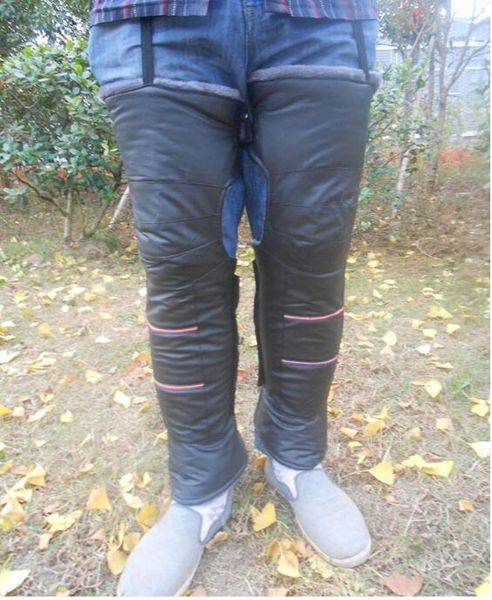 

factory price moto protective kneepad motorcycle knee protector cycling guard keep warm winter pu leather
