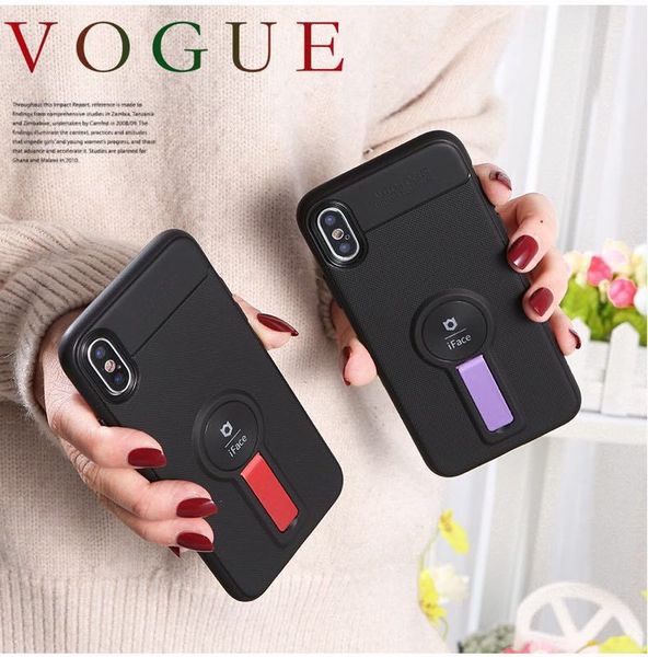 

global hits iface soft tpu for iphone 6 case car magnetic holder stand phone case slim cover for iphone x case