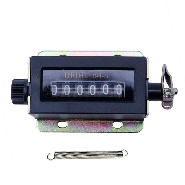 

6 digit d94-s resettable mechanical pulling count counter high quality
